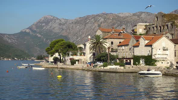 Ancient Stone Houses of the Perast Coastline