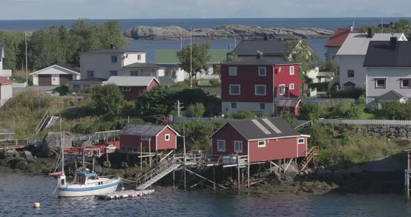 lofoten village ocean timelapse fishing environment nature