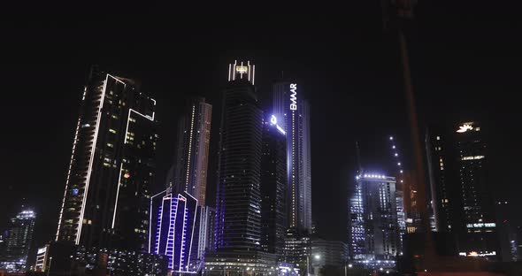 Dubai UAE at Night