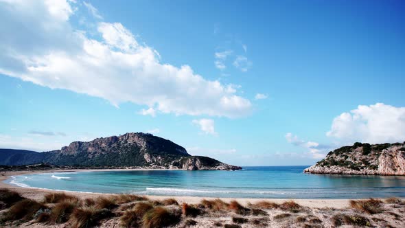 Greek Voidokilia Beach, Timelapse