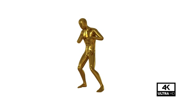 Silly Dancing Character Animation Golden V2