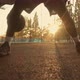 Street Basketball Player Taps the Ball on the Court - VideoHive Item for Sale