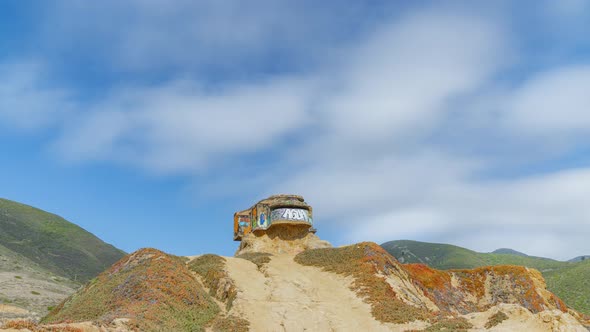 time lapse: devils slide bunker