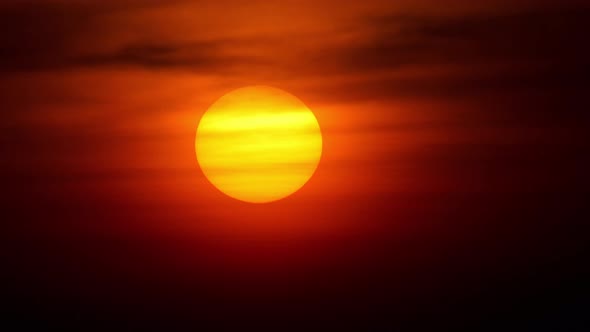 Sunset Landscape at Phuket, Timelapse