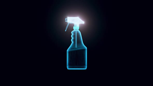 Cleaner Spray Hologram Hd