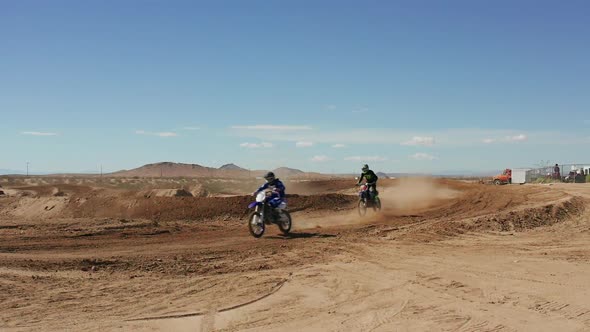 Desert Off Road Bike Mojave California