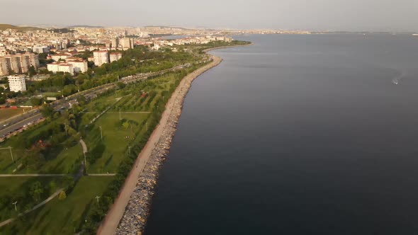 Urban Coast after Coronavirus in Istanbul