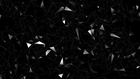 Background of Abstract Geometric Triangles