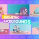 Isometric Background Pack 01 - VideoHive Item for Sale