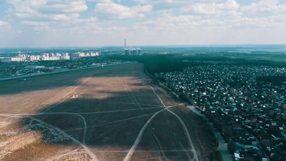 Flight Over The Wasteland