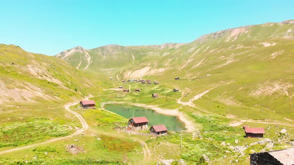 Shuamta Lake And Village