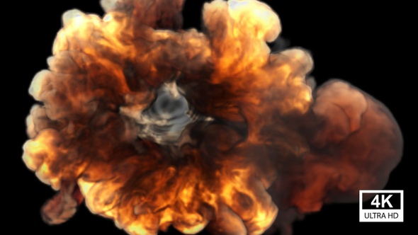 Exploding Fire Smoke 4K 02 alt