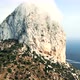 Mountain surrounded by clouds in Calpe Spain Beach Coast,  - VideoHive Item for Sale
