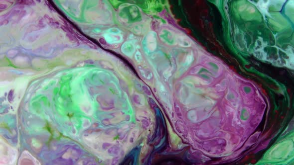 Abstract Colors And Paint Swirling Background Spread alt