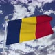 Chad Flag With Sky 4k - VideoHive Item for Sale