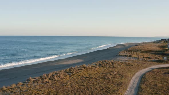 Calm sea and beach