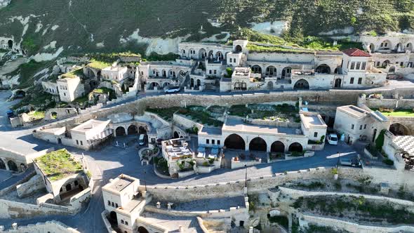 Great hotel in Cappadocia Aerial View 4 K Urgup City