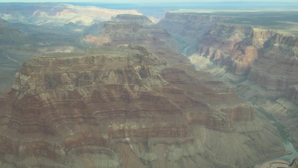 Aerial view of Grand Canyon