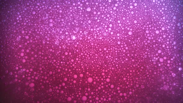 Pink Soap Bubbles Background