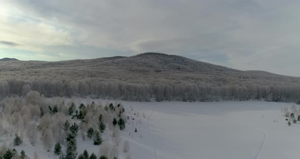 Mountain Winter Landscape