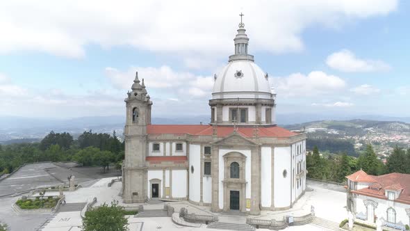 Sanctuary of Sameiro. Braga, Portugal