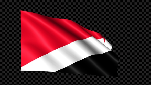 Sealand, Principality Flag Blowing In The Wind