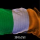 Overlay Flag of Ireland /  Irish Tricolour Billowing - VideoHive Item for Sale