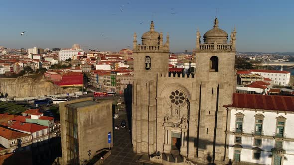 Porto Cathedral, Portugal 4k