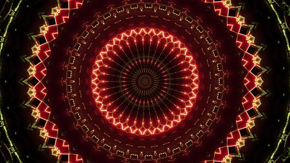 Otantic Mandala – Neon Kaleidoscop Series 5