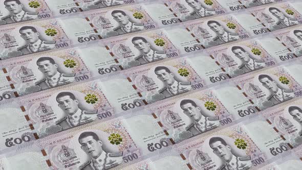 Thailand Money / 500 Thai  Baht 4K