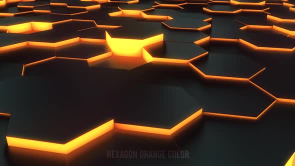 Hexagon Neon Loop alt
