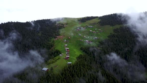 Pokut Plateau Rize Camlihemsin,Pokut plateau in the Black Sea and Turkey. Rize, Turkey