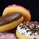 Rotating Colorful Donuts - VideoHive Item for Sale