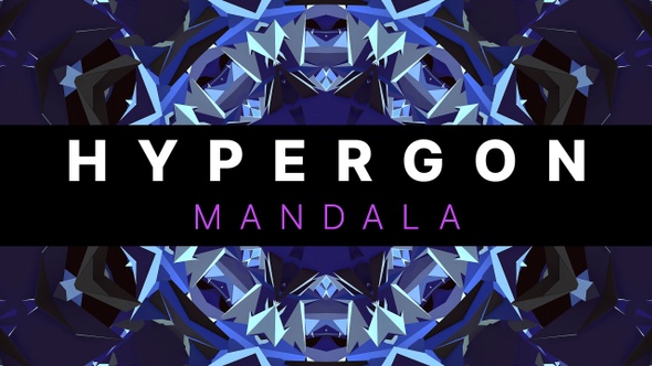 Hypergon: Mandala (4in1) - 4K VJ Loop Pack