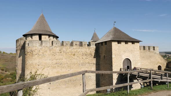 Bridge at Khotyn Fortress