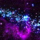 Purple Nebula Deep Space Moving Loop Background - VideoHive Item for Sale