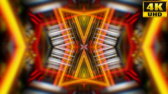 Abstract Kaleidoscope Vj Loops V5