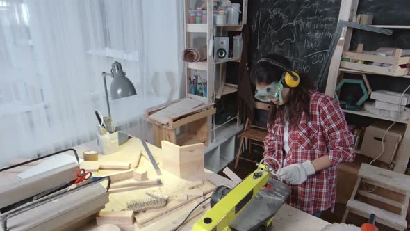 Woodworking Woman