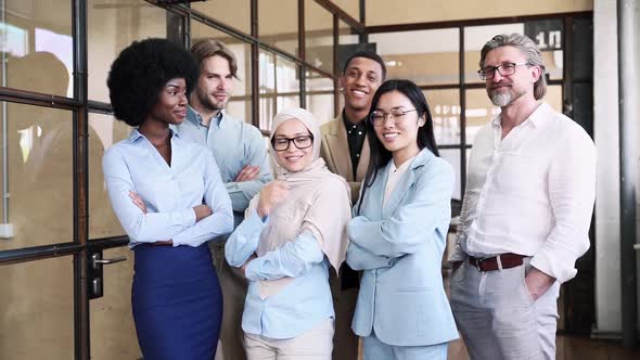 Business team working in the office