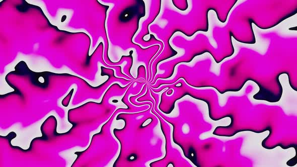 Glowing rotating vortex wave purple neon flickering motion graphic.