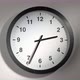 Clock Face In Time Lapse On White Wall  - VideoHive Item for Sale