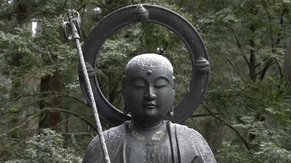 Japanese Stone Buddha