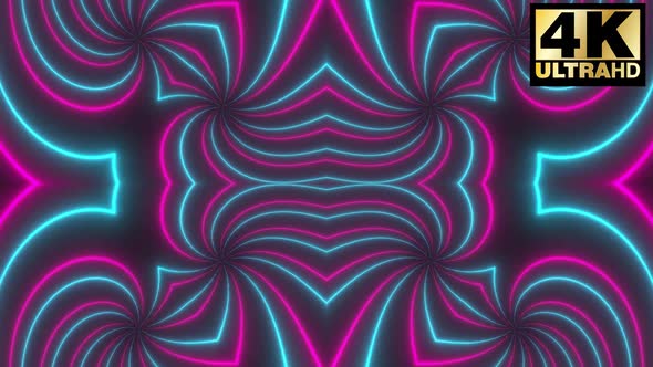 Pink Blue Abstract Vj Loop Pack