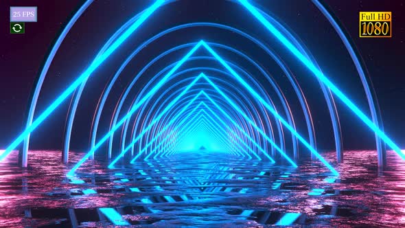 Motion Neon Light Vj A2 HD