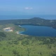 Caldera of the Golovnin Volcano with Two Lakes on Kunashir Island. Russia. - VideoHive Item for Sale
