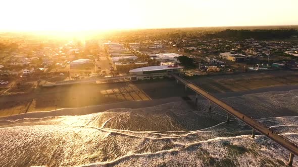 Beautiful Christchurch aerial