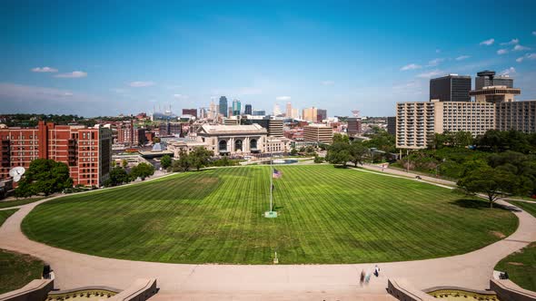 Kansas City, Missouri, USA with Union Station