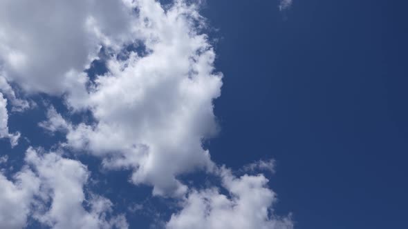 White Clouds on Blue Sky 06