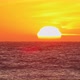Golden sunset over ocean horizon - VideoHive Item for Sale