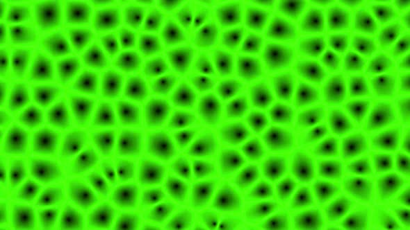 Dividing cells on green background